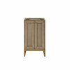 James Martin Vanities Chianti 20in Single Vanity Cabinet, Whitewashed Walnut, Radiant Gold E303-V20-WW-RGD